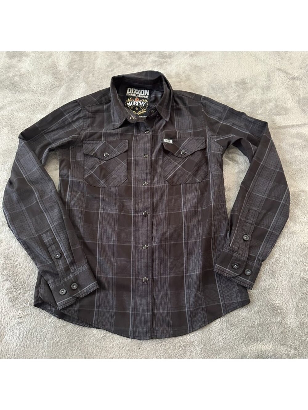 Dixxon Flannel Co Murphy Long Sleeve Button Down Shirt Women's Small Bamboo